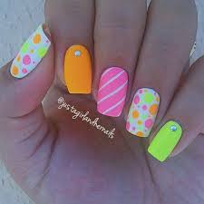 See more ideas about red nails, nails, manicure. 30 Bright Nail Designs To Spice Up Your Looks Nail Design Ideaz