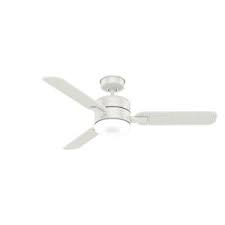 Casablanca Casablanca S Paume 54 In Fresh White Outdoor Ceiling Fan With Led Lighting 59427 In 2020 Ceiling Fan With Light White Ceiling Fan Fan Light