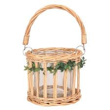 Bougeoir En Rotin Avec Feuilles Artificielles Et Photophore En Verre Sur Maisons Du Monde Piochez Parmi Nos Meubles Et Objet Velas Porta Velas Aromas Caseros