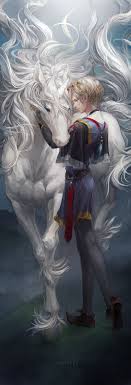 Prince And Unicorn Remake By Janemere On Deviantart Fantasy Art Fantasy Art