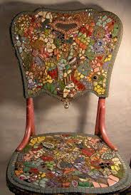 Mosaic Chair Mosaic Furniture Mosaic Art Mosaic Crafts