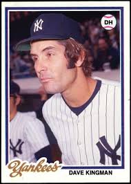 Who remembers baseball legend David Kingman?