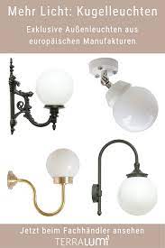 wand kugelleuchten mit echtglas und acrylglas kugellampen fur aussen geben licht in alle richtungen ab und passen sich ihrer kugelleuchten leuchten wandleuchte