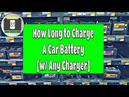 A car battery usually holds 48 amps so if you take that it charges at approximately 1 amp per hour you can work out how long it will take to charge charging your battery with a four amp charger will take about 12 hours to get a full charge out of this low amperage. How Long To Charge A Car Battery At 6 Amps In 2021 Battery Hunters