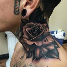 125 Best Neck Tattoos For Men Cool Ideas Designs 2021 Guide Best Neck Tattoos Neck Tattoo For Guys Rose Neck Tattoo
