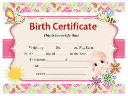 The birth certificate is a legal document drawn up by a registrar when the birth is declared. Birth Certificate Template Office Templates Online