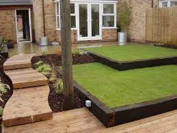 When it comes to designing your sloping garden, you need some tact and expertise. Image Result For Small Garden Sloping Away From House Sloped Garden Backyard Landscaping Backyard