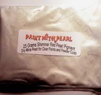 Iridescent Shimmer Red Pearl - Ghost Pearls