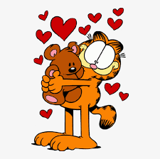Download Garfield And His Best Friend Kisses And Hugs Cartoon Png Image Transparent Png Free Download On Seekpng