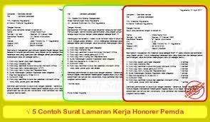 Cara melamar pekerjaan di pemda. 5 Contoh Surat Lamaran Kerja Honorer Pemda