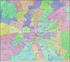 San Antonio Zip Codes Bexar County Zip Code Boundary Map