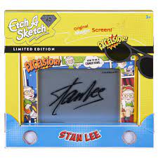 Etch A Sketch Classic Stan Lee Edition Drawing Toy Etch A Sketch Drawing Toys Magic Screen