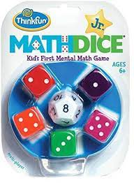 Cool Math Games For Kids Educational Toys 5 Year Olds 6 7 Fun Math Dice Jr Thinkfunjr Math Games For Kids Math Games Teacher Favorite Things