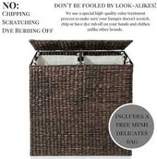 Laundry basket washing clothes hamper bin storage bag folding lid. 50 Best Double Hamper With Lid Ideas Double Hamper Hamper Laundry Hamper