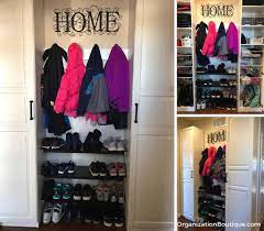 Quick And Easy Mudroom Storage Ideas Organization Boutique You can mix and match closet organization ideas to create a system that meets your needs and keeps money in your pocket. quick and easy mudroom storage ideas