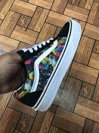 Maybe you would like to learn more about one of these? Vans 721356 Unisex Floral Skate Shoes 22 Cm Women S Fashion Footwear Sneakers On Carousell