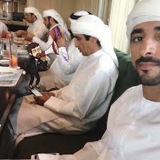 سمو الشيخ حمدان بن محمد بن راشد آل مكتوم ولي عهد دبي مع الشيخ سعيد بن مكتوم بن جمعه آل مكتوم حفظهم الله 2016 12 08 Repost From Faz3 Snapchat Cogemos