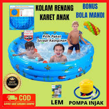 Supaya lebih kuat dan tahan lama. Kolam Renang Karet Anak Jumbo Bayi Murah Shopee Indonesia