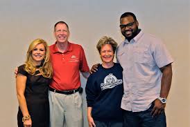 Has been a hot topic of discussion. Oher Michael Wife