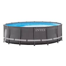 Intex 16 X 48 Ultra Frame Above Ground Swimming Pool Set With Ladder Pump Italianinteriordesign Best Above Ground Pool Intex Above Ground Swimming Pools