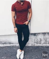 Black And White Combination T Shirt Color Combinations You Haven T Tried But Should Polo Shirt Outfits Polo Shirt Outfit Men Men Fashion Casual Outfits