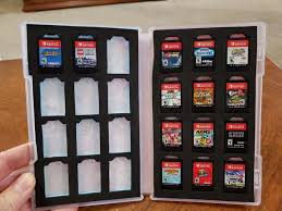 Modify Your Nintendo Switch Game Case To Hold Up To 24 Games Nintendo Switch Games Nintendo Switch Case Nintendo Switch