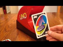 It includes 112 (106 in the later versions) cards as well as a mechanical card launcher. Uno Attack Card Game Basics Youtube