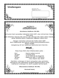 Contoh Surat Undangan Tahlil Microsoft Word 2010 Microsoft Word 2007 Microsoft Office Word