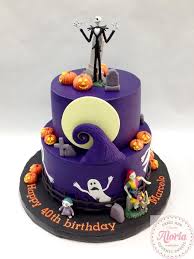 If you are confused about the 'look' of your. Nightmare Before Christmas 40th Birthday Cake Nightmare Before Christmas Cake Disney Birthday Cakes Christmas Birthday Cake