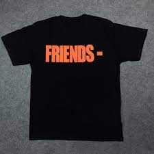 Vlone For Know Wave Friends T Shirts V Print Asap Rocky Off White 13 Virgil Abloh Hip Hop Kanye West Yeezy T Shirt Yeezy T Shirt Kanye Westasap Rocky Aliexpress