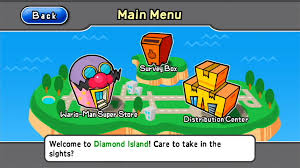 Is a mini games/rhythm video game published by intelligent systems, nintendo released on march 28th, 2010 for the nintendo ds. Diamond Island Warioware D I Y Showcase Super Mario Wiki The Mario Encyclopedia