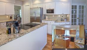 sprucing up the cabinets gives kitchens