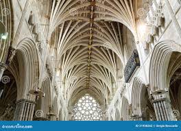 Exeter Cathedral stock photo. Image of britain, marble