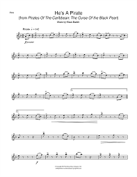 Play more, pay less with pass. He S A Pirate From Pirates Of The Caribbean The Curse Of The Black Pearl Partitions Klaus Badelt Flute Solo Pirates Of The Caribbean Flute Flute Sheet Music