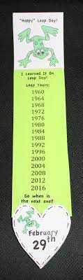 Leap Year Big Banner Bookmark Leap Year Birthday Leap Day Classroom Fun
