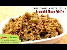 Drumstick Flower Stir Fry Youtube Stir Fry Drumsticks Fries