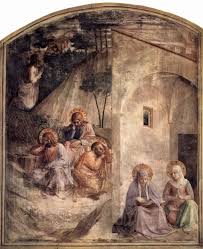 Fra Angelico Freskenzyklus Im Dominikanerkloster San Marco In Florenz Szene Christus Auf Dem Olberg Im Garten Gethsemane Garten Gethsemane Christus Florenz
