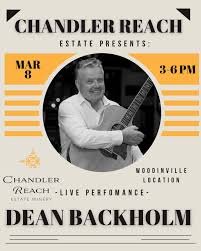 🎶 Dean is BACK, baby! 🎶 By popular demand, Dean Backholm returns to his  hometown for another unforgettable night of live music! Catch him this  Saturday, 2/15, from 6:30-8:30 PM at the