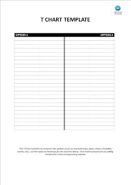 t chart template portrait templates at allbusinesstemplates