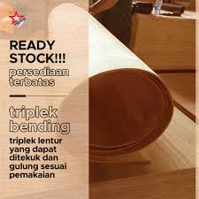 Ukuran panjang x lebar triplek (inch). Bintang Sakti Ready Stock Terbatas Ya Triplek Bending Triplek Lentur Yang Dapat Ditekuk Dan Gulung Sesuai Pemakaian Tersedia Ketebalan 8mm 10mm 12mm Dengan Panjang Dan Lebar 122x244cm Percayakan Semua Kebutuhan Furniture