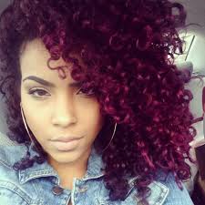 Purple Hair Talk Tips To Get Your Color To Last Natural Hair Styles Maroon Hair Colors Maroon Hair