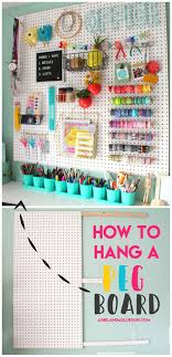 Organizing your craft room is essential to your creativity and sanity. Pin On Pegboard