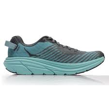 Hoka One One Rincon Womens Running Shoe Charcoal Gray Aqua Sky