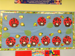 Lady Bug Bulletin Board Spring Cute Craft Math Crafts Insects Theme Classroom Crafts