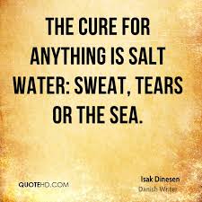 It is both a color agent and a means to facilitate food preservation as it prevents or slows spoilage by bacteria or fungus. Quotes About Salt Water Quotesgram