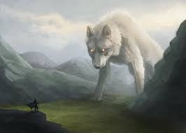 Fenrir Giant Wolf Mythical Creatures Art Mythical Creatures Fantasy Creatures