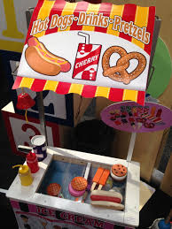 Melissa Doug Stand Food Cart Diy Food Hot Dog Stand