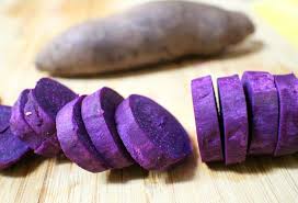 Purple Sweet Potato Tuber Excellent Yields And Flavor Stores Well Purple Sweet Potatoes Purple Potatoes Sweet Potato Benefits