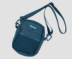 Fake gucci monogram bags will have irregularities upon closer inspection, like different sized gs and inconsistent spacing. Supreme Ss17 Shoulder Bag In Teal Blue X Cordura Brand 100 Authentic Ebay