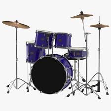 Drum Kit Generic 3d Model 3d Model Ad Kit Drum Model Generic Drums Generic Drum Kits